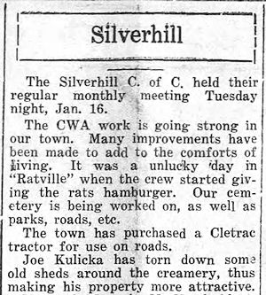 Newspaper Clipping - Click to Enlarge. Photo of Newspaper Clipping