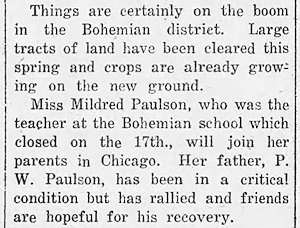 Newspaper Clipping - Click to Enlarge. Photo of Newspaper Clipping