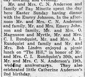 Newspaper Clipping - Click to Enlarge. Photo of Newspaper Clipping