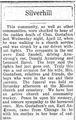 Newspaper Clipping - Click to Enlarge. Photo of Newspaper Clipping
