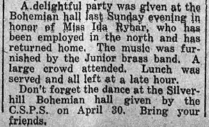 Newspaper Clipping - Click to Enlarge. Photo of Newspaper Clipping