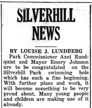 Newspaper Clipping - Click to Enlarge. Photo of Newspaper Clipping