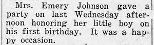 Newspaper Clipping - Click to Enlarge. Photo of Newspaper Clipping