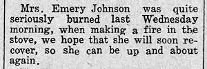 Newspaper Clipping - Click to Enlarge. Photo of Newspaper Clipping