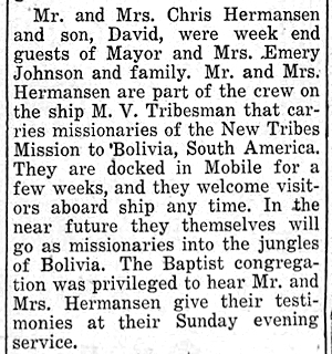 Newspaper Clipping - Click to Enlarge. Photo of Newspaper Clipping
