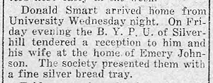 Newspaper Clipping - Click to Enlarge. Photo of Newspaper Clipping