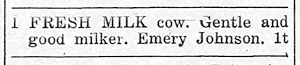 Newspaper Clipping - Click to Enlarge. Photo of Newspaper Clipping