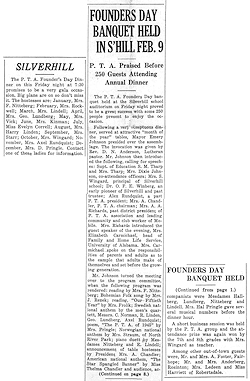 Founder's Day Banquet 1946