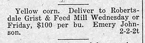 Newspaper Clipping - Click to Enlarge. Photo of Newspaper Clipping