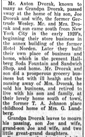Newspaper Clipping - Click to Enlarge. Photo of Newspaper Clipping