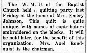 Newspaper Clipping - Click to Enlarge. Photo of Newspaper Clipping
