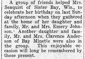 Newspaper Clipping - Click to Enlarge. Photo of Newspaper Clipping