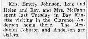 Newspaper Clipping - Click to Enlarge. Photo of Newspaper Clipping