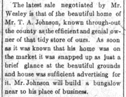 Newspaper Clipping - Click to Enlarge. Photo of Newspaper Clipping