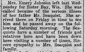 Newspaper Clipping - Click to Enlarge. Photo of Newspaper Clipping
