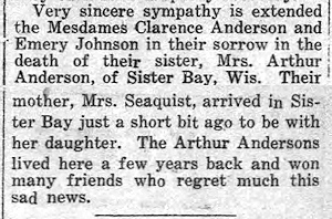 Newspaper Clipping - Click to Enlarge. Photo of Newspaper Clipping