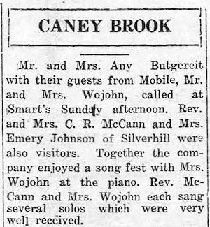 Newspaper Clipping - Click to Enlarge. Photo of Newspaper Clipping