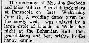Newspaper Clipping - Click to Enlarge. Photo of Newspaper Clipping