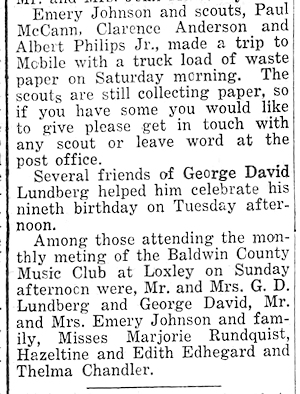 Newspaper Clipping - Click to Enlarge. Photo of Newspaper Clipping