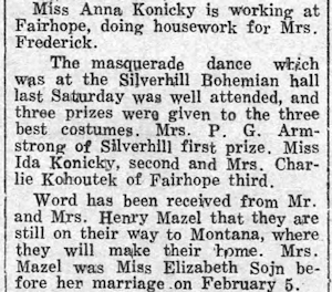 Newspaper Clipping - Click to Enlarge. Photo of Newspaper Clipping