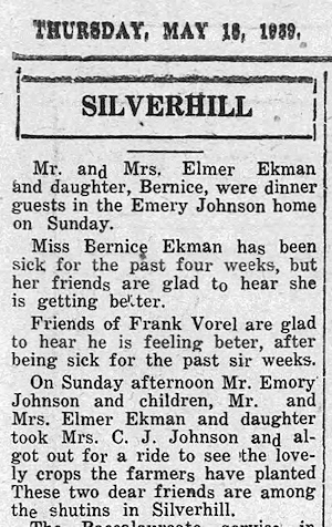 Newspaper Clipping - Click to Enlarge. Photo of Newspaper Clipping