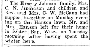 Newspaper Clipping - Click to Enlarge. Photo of Newspaper Clipping