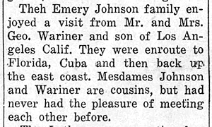 Newspaper Clipping - Click to Enlarge. Photo of Newspaper Clipping