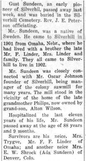 Newspaper Clipping - Click to Enlarge. Photo of Newspaper Clipping