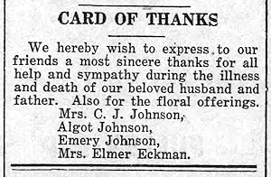 Newspaper Clipping - Click to Enlarge. Photo of Newspaper Clipping