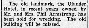 Newspaper Clipping - Click to Enlarge. Photo of Newspaper Clipping