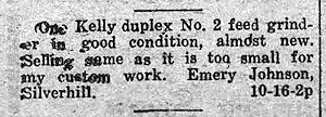 Newspaper Clipping - Click to Enlarge. Photo of Newspaper Clipping