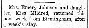 Newspaper Clipping - Click to Enlarge. Photo of Newspaper Clipping