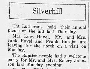Newspaper Clipping - Click to Enlarge. Photo of Newspaper Clipping