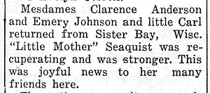 Newspaper Clipping - Click to Enlarge. Photo of Newspaper Clipping