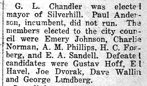 Newspaper Clipping - Click to Enlarge. Photo of Newspaper Clipping