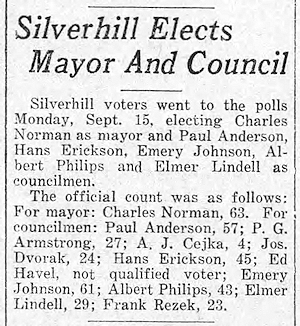 Newspaper Clipping - Click to Enlarge. Photo of Newspaper Clipping