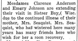 Newspaper Clipping - Click to Enlarge. Photo of Newspaper Clipping