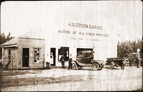 Photo of Anderson Garage.