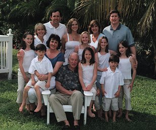 Bernice and her family. - Click to Enlarge.