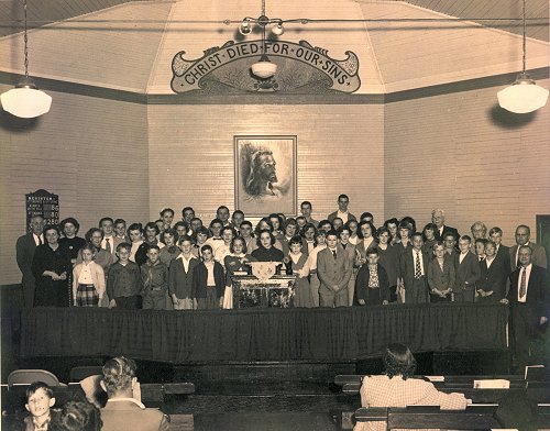 Covenant Sunday School, 1955. - Click to Enlarge.