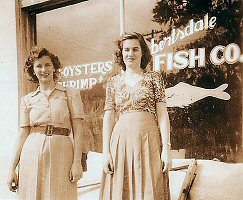 Marjorie Swan and Eloise Wilson. - Click to Enlarge.