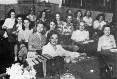 Feb. 1945 Serving Girls. - Click to Enlarge.