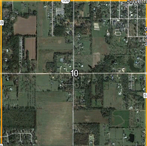 Photo of Section 10 map