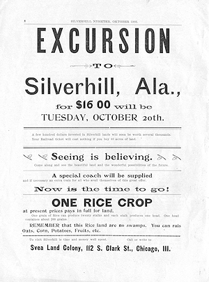 Excursion ad - Click to Enlarge. Photo of The Excursion ad
