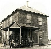 Silverhill School 1905, looking SW.