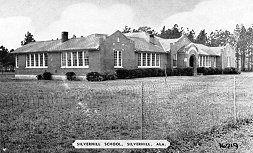 Silverhill School built in 1928 pictured here about 1935. - Click to Enlarge. Picture of Silverhill School, 1935.