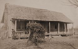Old Cabin near Fish River - Click to Enlarge. Photo of Old Cabin near Fish River