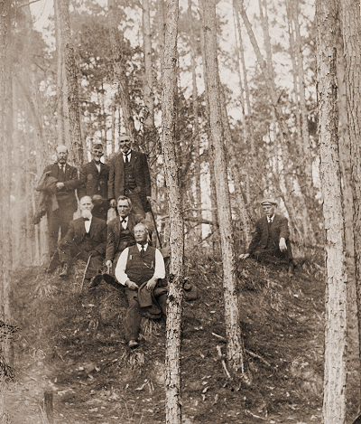 Reunion of Union Troups at Fort Blakeley. - Click to Enlarge. Photo of Reunion of Union Troups at Fort Blakeley.