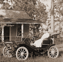 Frank and Hattie Stewart - Click to Enlarge. Photo of Frank and Hattie Stewart