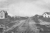 Silverhill Highway, looking west, 1910. - Click to Enlarge. Photo of Silverhill Highway.